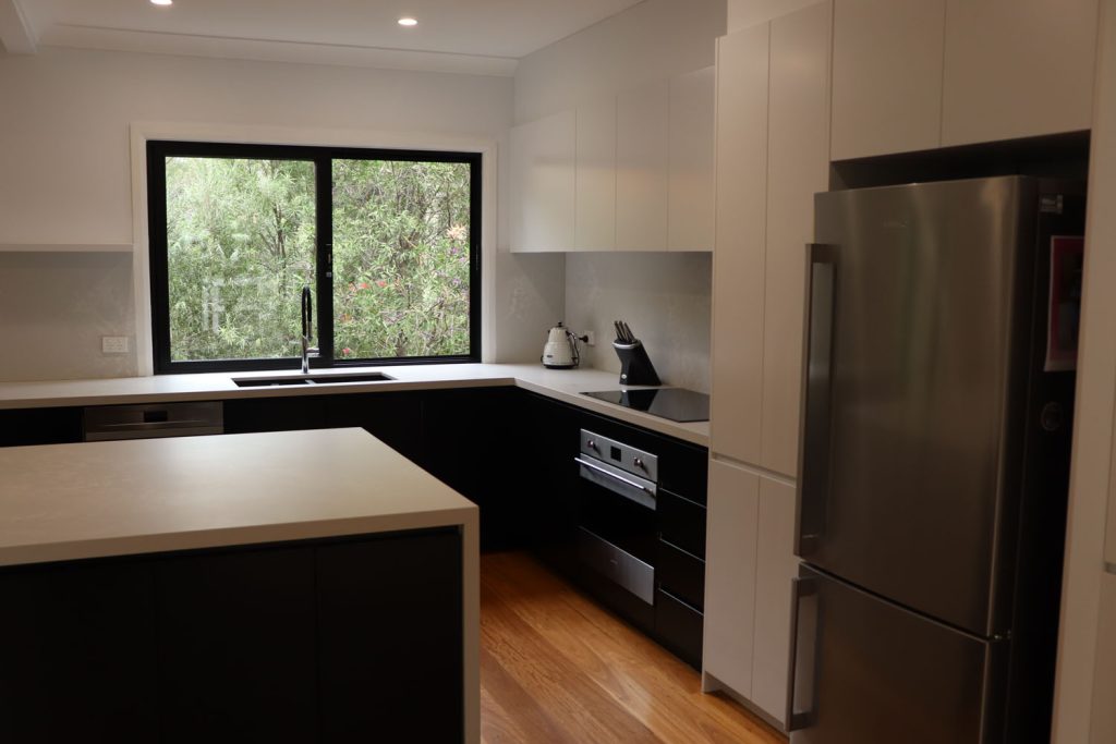 Kitchen renovation at the Warrawee home by Elite Additions